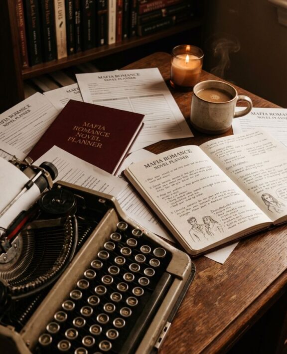 Finding inspiration in the shadows and letting the words flow_ Here’s to cozy nights of plotting dar